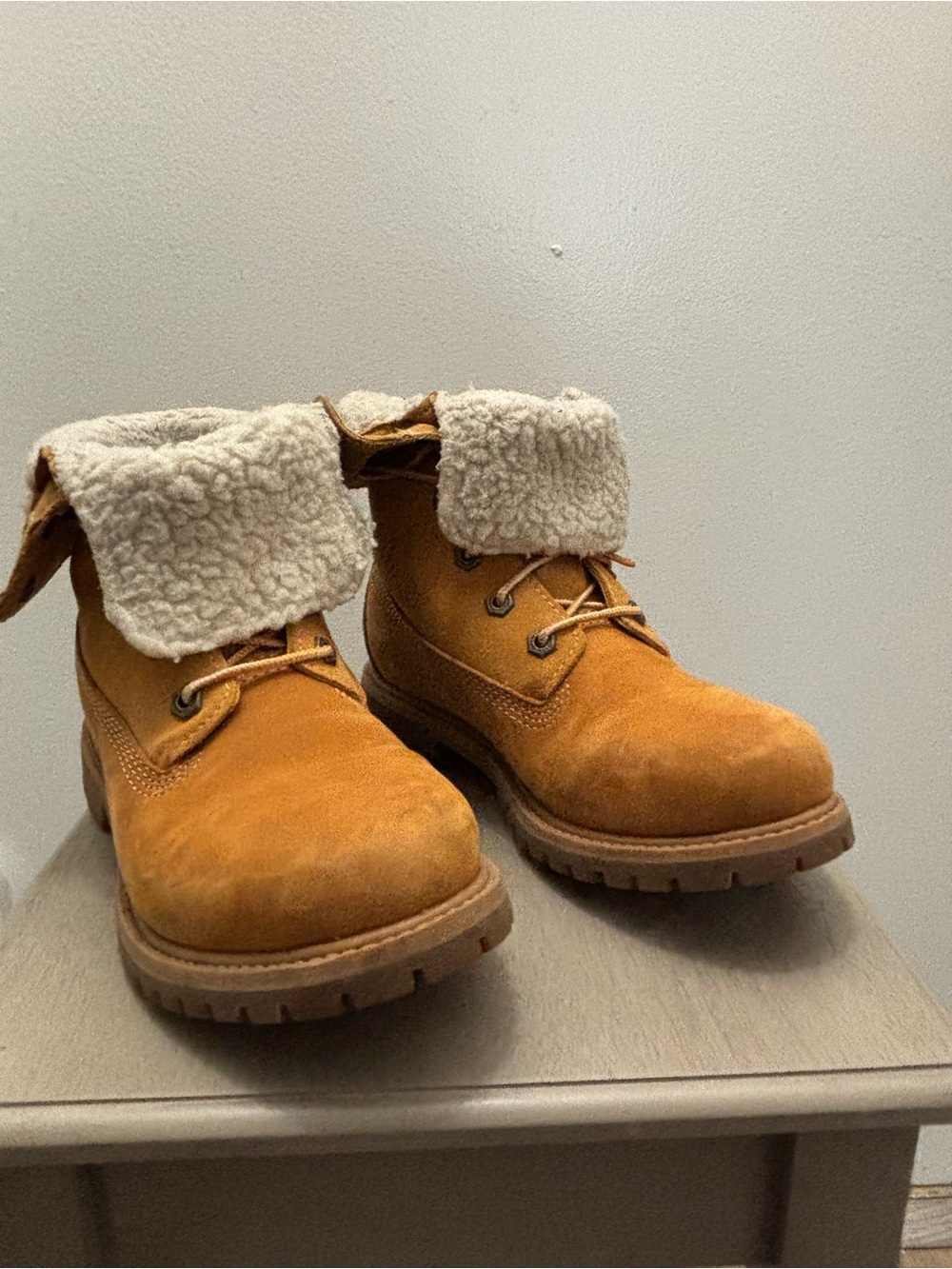 Women's Timberland Warm-Lined Waterproof Roll-Top Boot